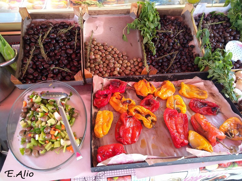 Outdoor Produce Stand of Michele Migliaccio in Palermo