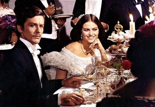 From the movie set of The Leopard